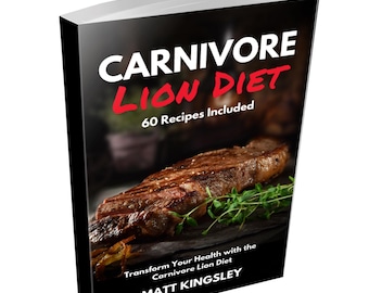 Libro de cocina de la dieta carnívora: Recetas de la dieta carnívora, sin carbohidratos, dieta a base de carne, pérdida de peso, libro de recetas, alto contenido proteico.