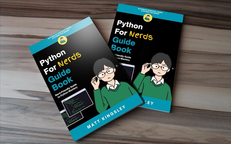 Python For Nerds Guide Book: Beginner Programming Guide, Learn Python Coding, Task Automation, Data Analysis, Real-World Projects afbeelding 2