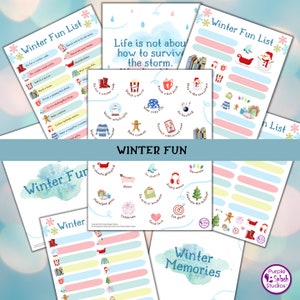 Fun Lists 62p: Fall, Winter, Summer, Spring, Connection, Kindness, Books, Adventure Bucket Lists. Family Memories, Experiences, Inspiration image 8