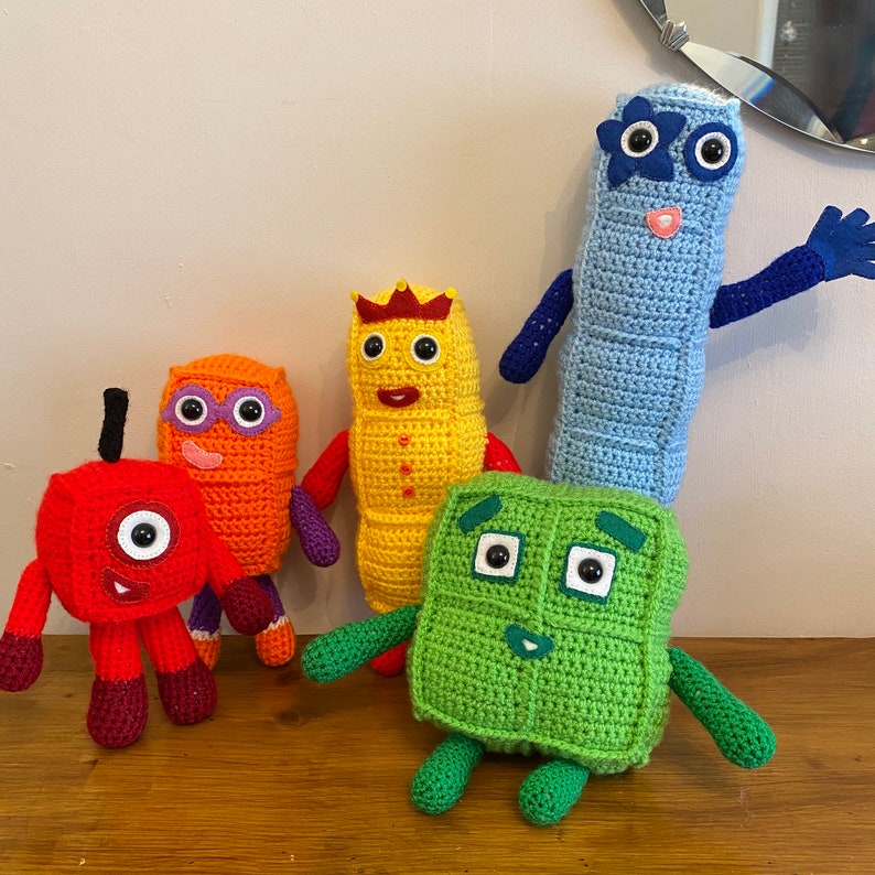 Number 1 Toy Inspired by Numberblocks Crochet 1 Counting - Etsy