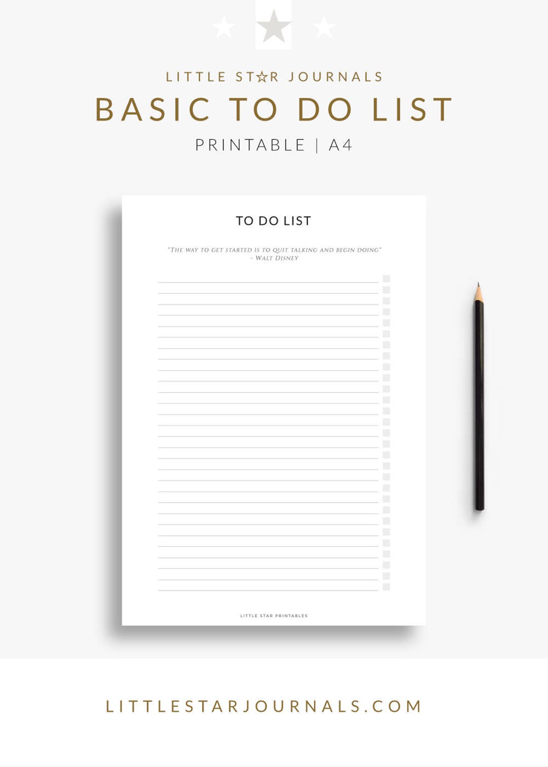 Basic to Do List Printable - Etsy