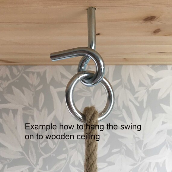 Nordic Style Baby Swing Farmhouse Decor Nursery Room Ideas Baby Room Decor First Birthday Gift Indoor Swing