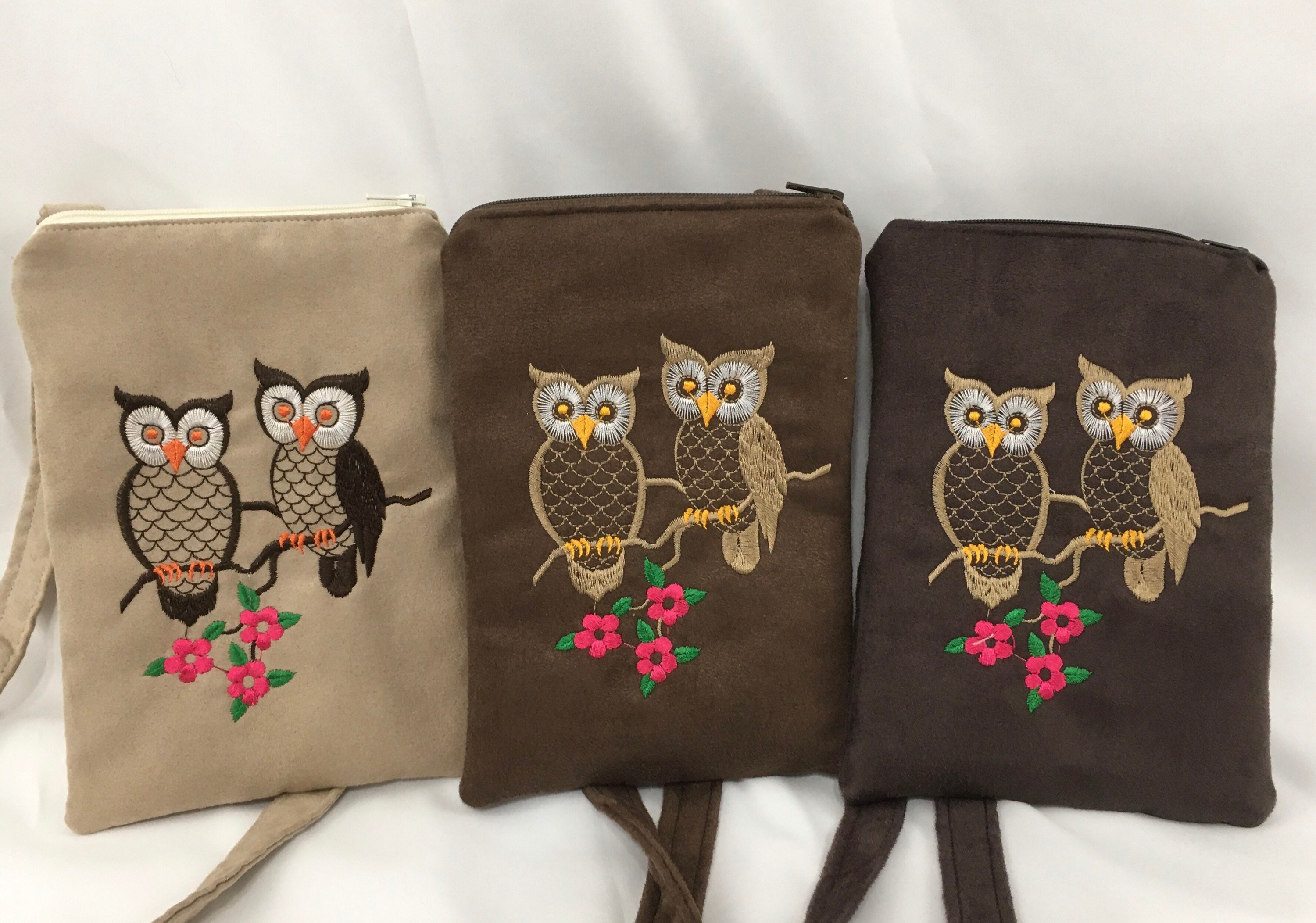Owl Purse - Embroidered Toni Purse