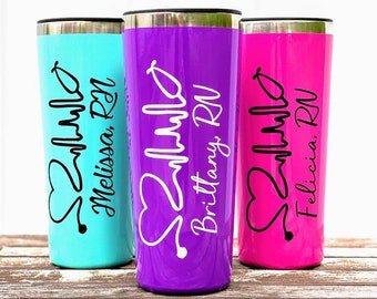 Personalized Nurse Gift, Nursing School Student Graduation, Medical Assistant, LPN, NICU Nurse, Nurse Coffee Mug, RN Decal, Nurse Assistant