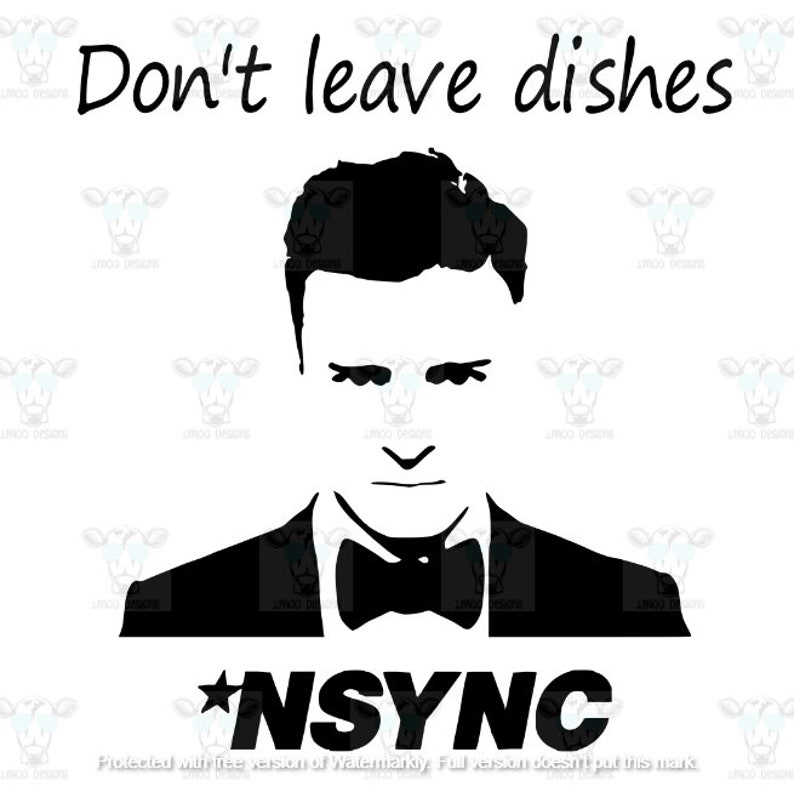 Download Justin Timberlake Gifts Housewarming Gift Nsync Dish Towel | Etsy