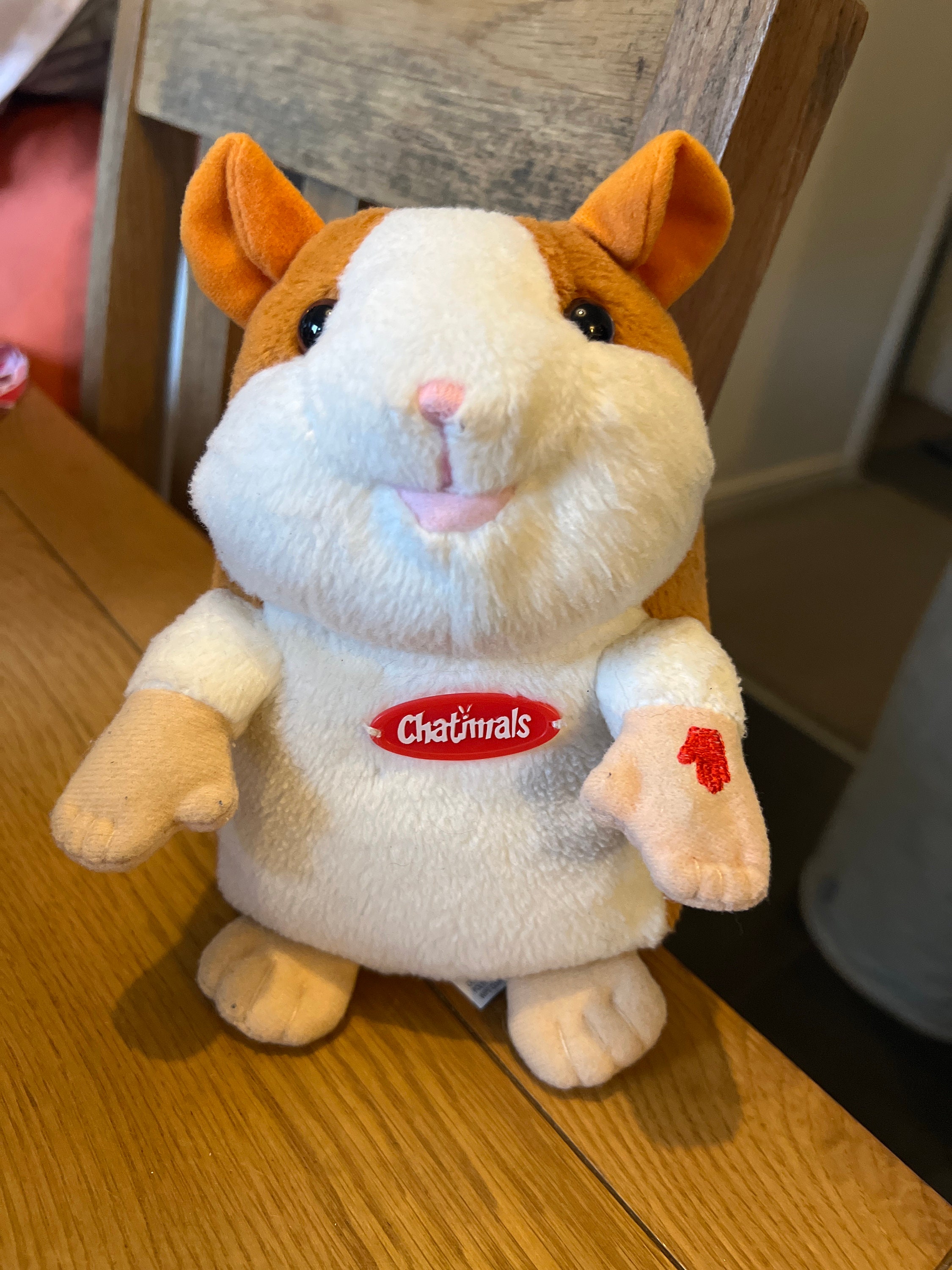 CHATIMALS Plush Talking Interactive 7 Ginger Hamster peers Hardy 2010 Etsy UK