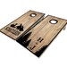 Custom Tree and Mountain Cornhole Boards, Outdoor Wedding, Trees, Adventurous Couple, Rustic Wedding, Custom Cornhole, Cornhole Boards