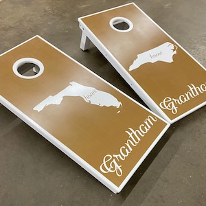 Custom All Weather Cornhole Boards, Outdoor Custom Cornhole Boards, Weatherproof Cornhole Boards, Waterproof, Custom Anniversary Gifts