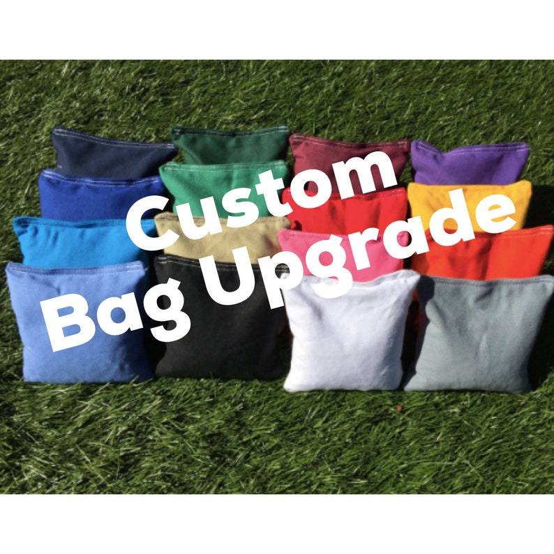 Custom Cornhole Toss Bags, Cornhole Bags, Custom Design, Toss Bags, Cornhole Bags, Custom Cornhole Bags, Initial Toss Bags image 1
