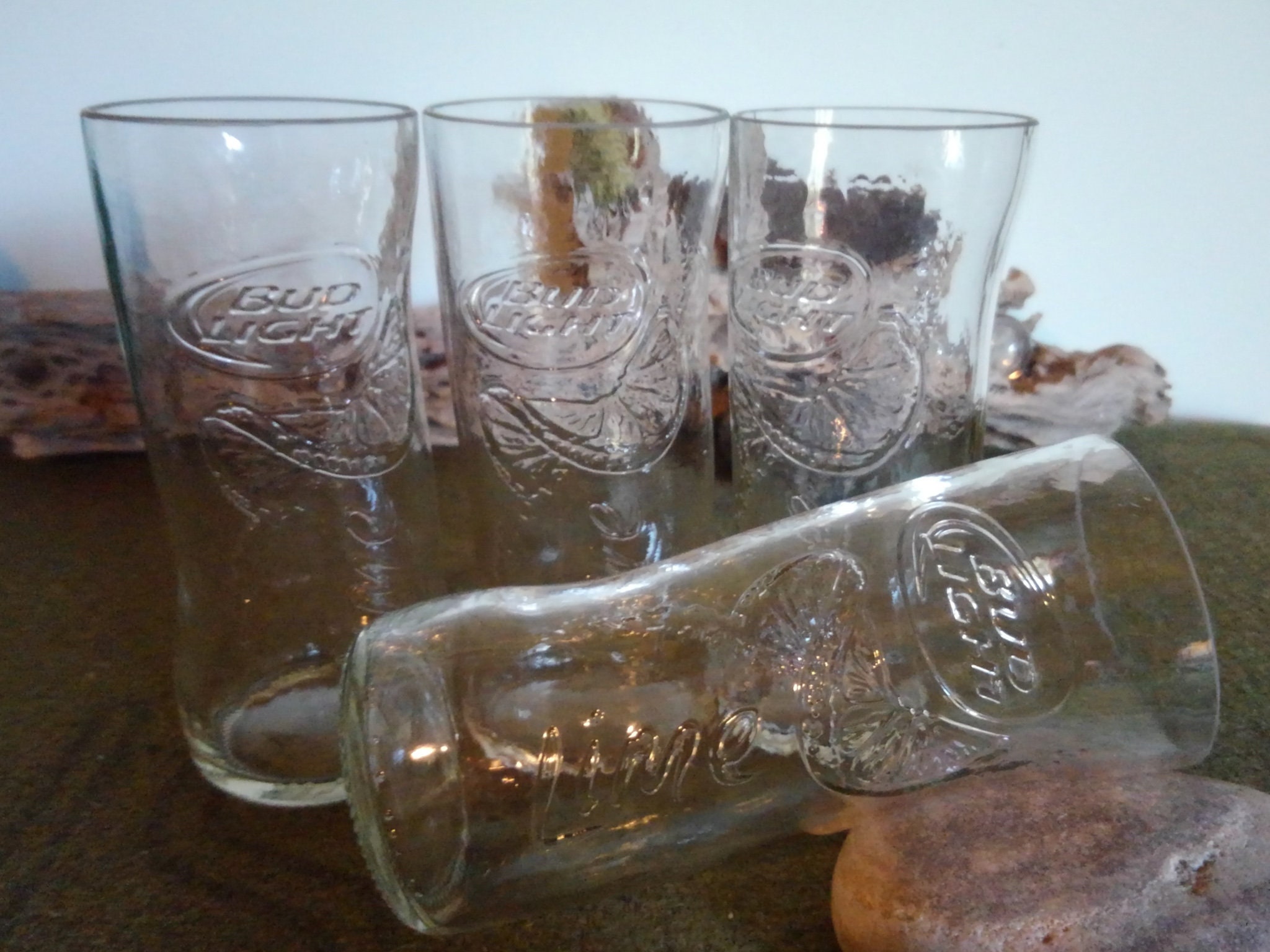 Luxury Raised Seashell Collins Glasses, Set of 5 (1970) – Social
