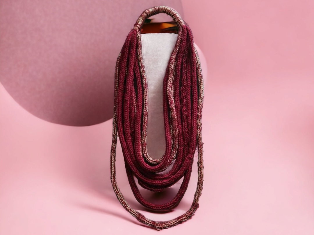 Multistrand Necklaces Long Multistrand Necklace Long Etsy