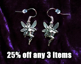 Cute Fairy Earrings - hypoallergenic option