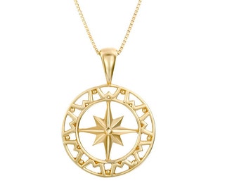 18K Gold Star Necklace