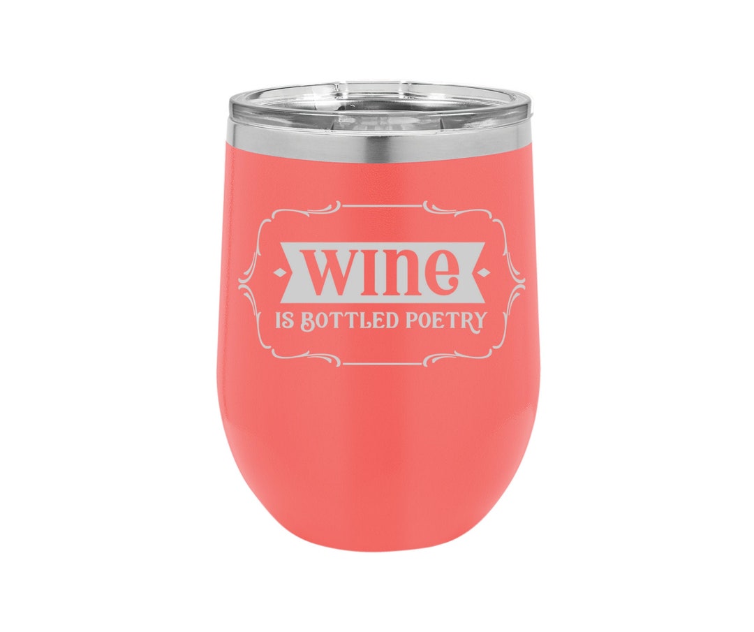 Personalized Wine Tumbler for Women Custom Wine Tumbler Etsy