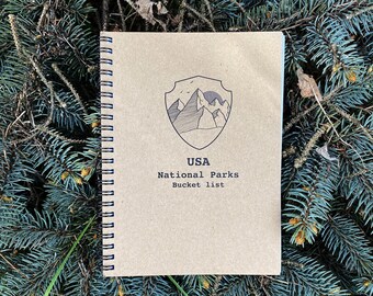 Bucket list de tous les parcs nationaux des États-Unis