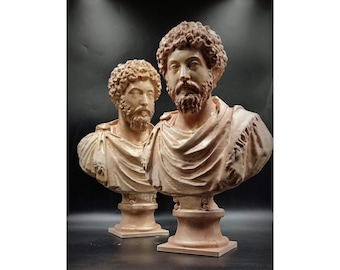 Marcus Aurelius Bust Roman Emperor, Stoic Decor