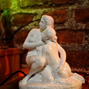 IN STOCK Bathing Girls Statue – Classical Greek Sculpture Replica | Elegant Feminine Figurine | Roman Style Home Décor