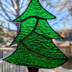 Stained Glass Christmas Tree