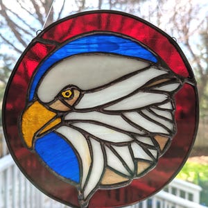 Stained Glass Eagle
