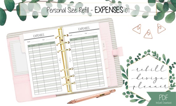 Budget Planner Refill Pages | Jane's Agenda®