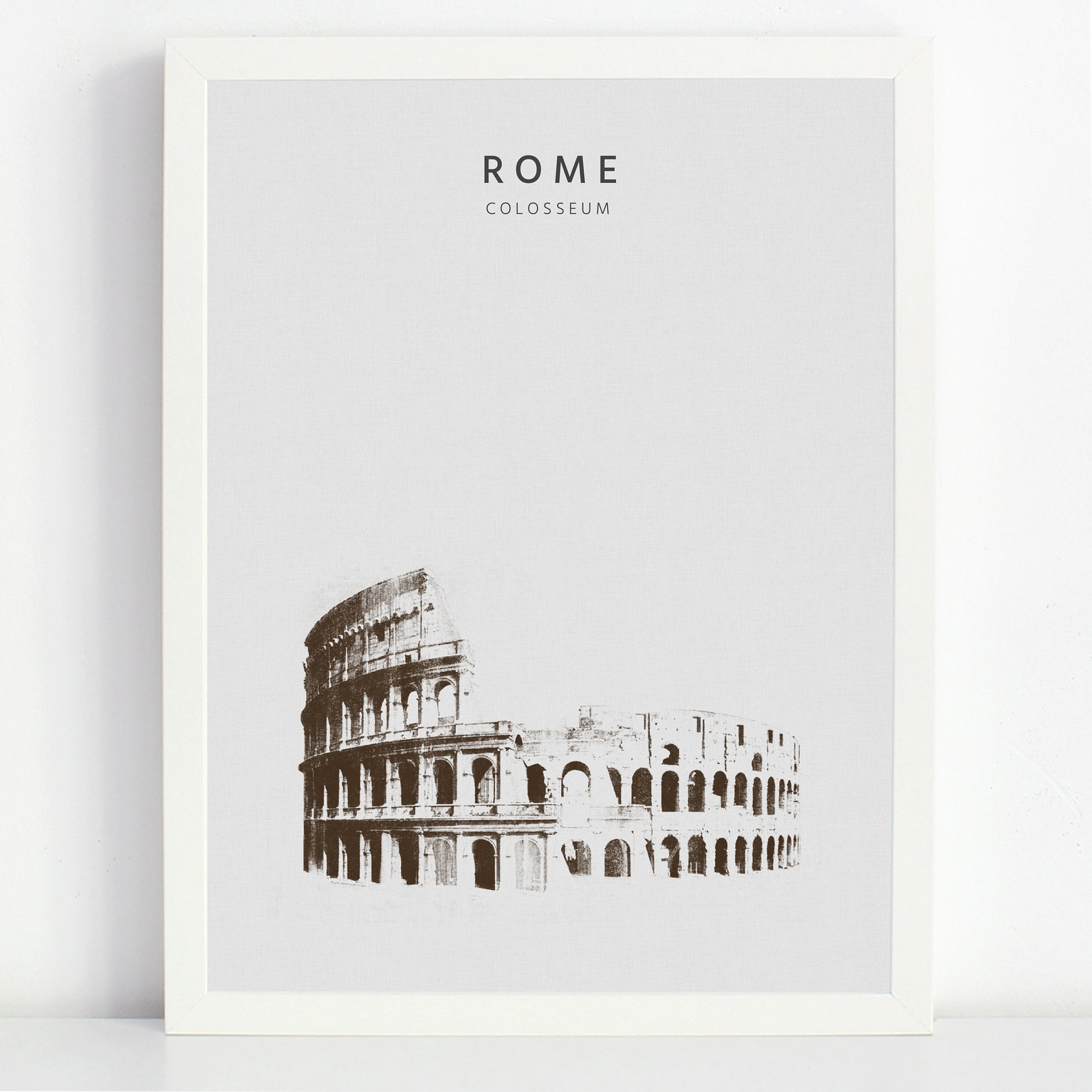 Rome Poster Rome Print Rome Wall Art Prints Rome Art Print Etsy