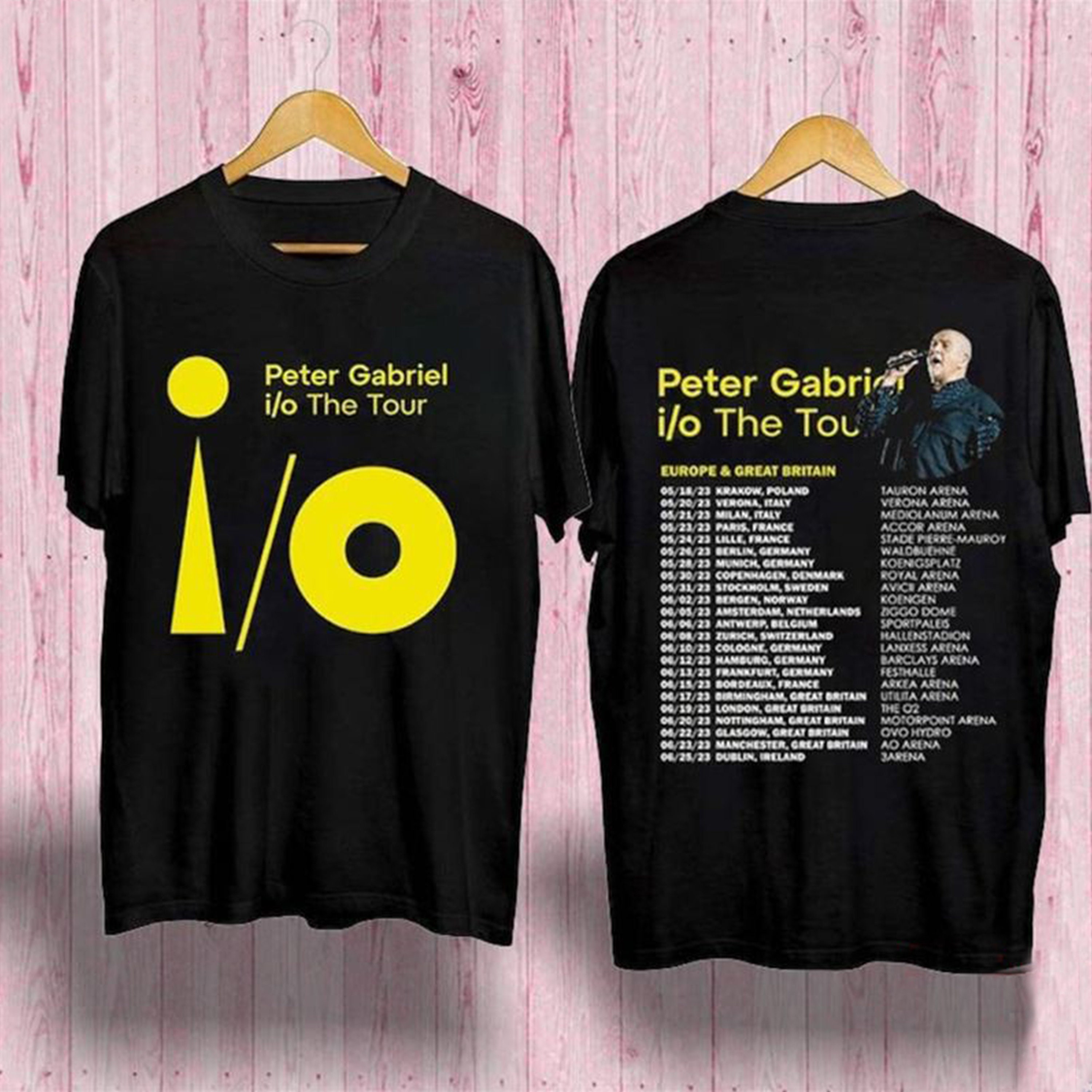 Discover Peter Gabriel i/o The Europe Tour 2023 Maglietta