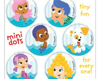Bubble guppies printable labels