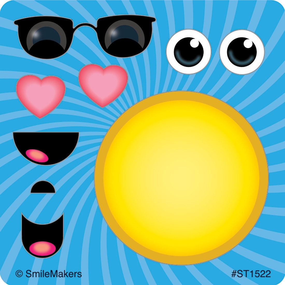 20 Make Your Own Emoji Emojis Stickers 2 5 X Etsy