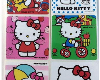 25 (LICENSED) Hello Kitty Stickers, 2.5" x 2.5"