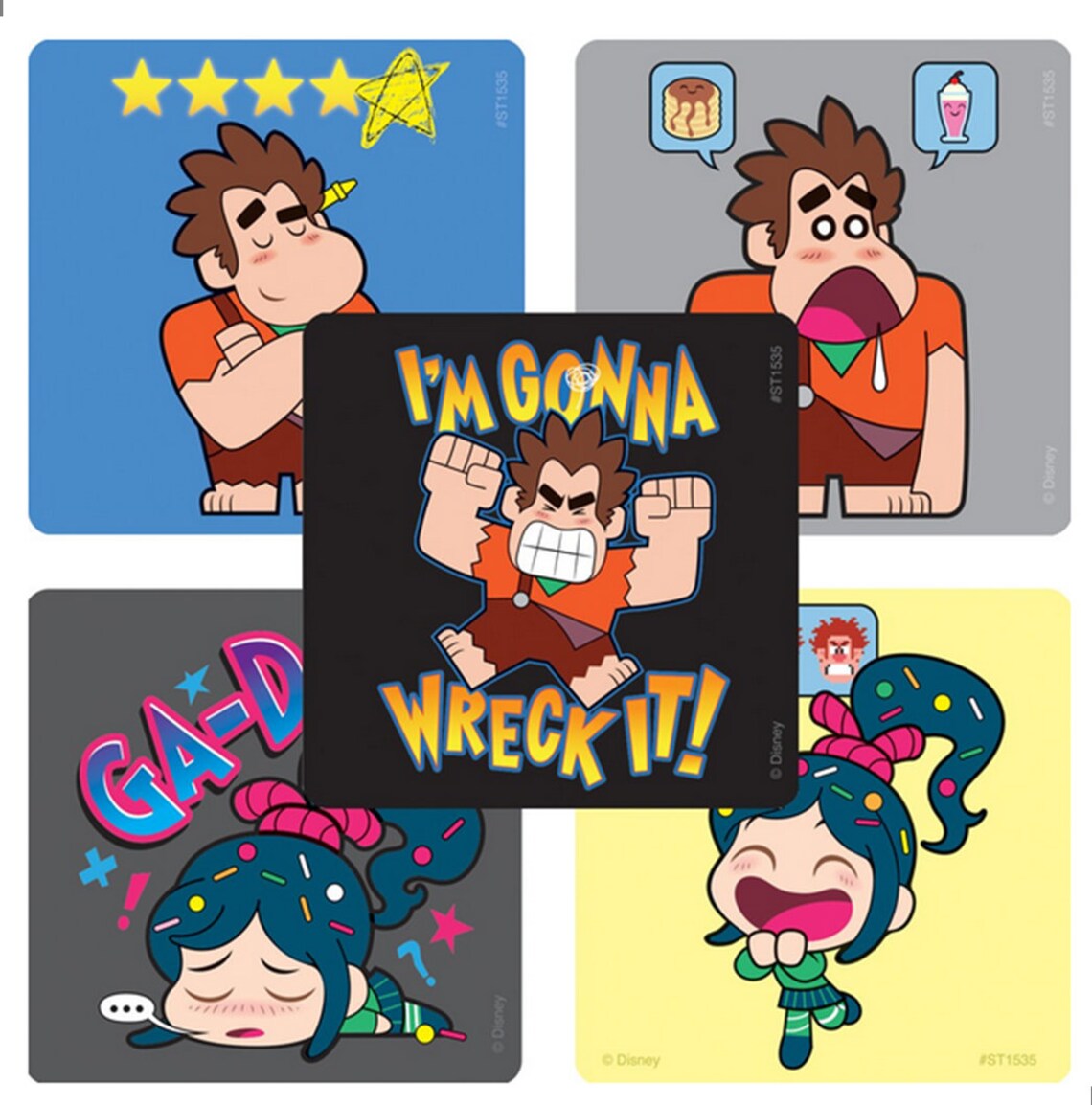 25 Wreck-it Ralph 2 Stickers ralph Breaks the Internet - Etsy