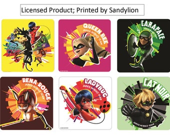 miraculous ladybug stickers etsy