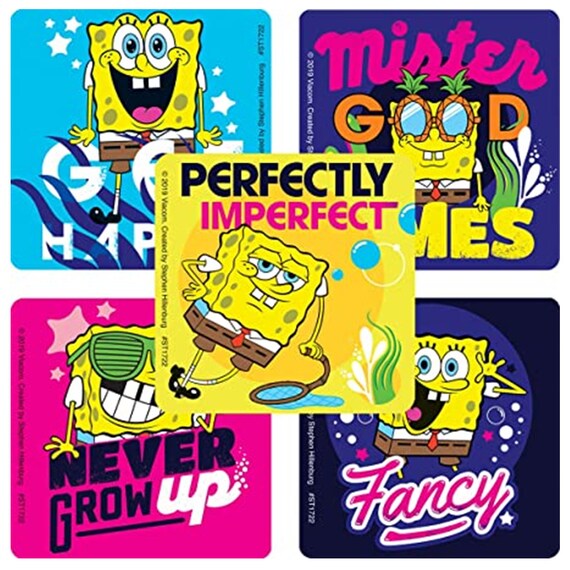 25 SpongeBob gute Zeiten Aufkleber 25 x 25 Etsy