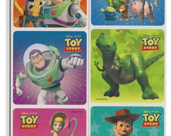 25 (Licensed) Toy Story Stickers, 2.5" x 2.5"
