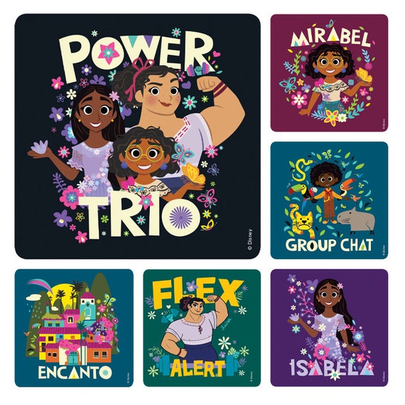 25 Encanto Stickers 2.5 X 2.5 Each Etsy