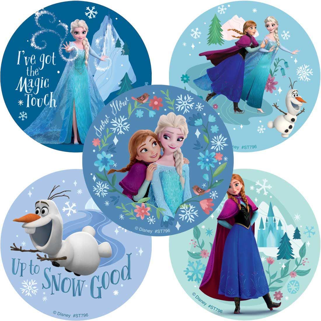 25 (licensed) Frozen Movie Stickers, 2.5