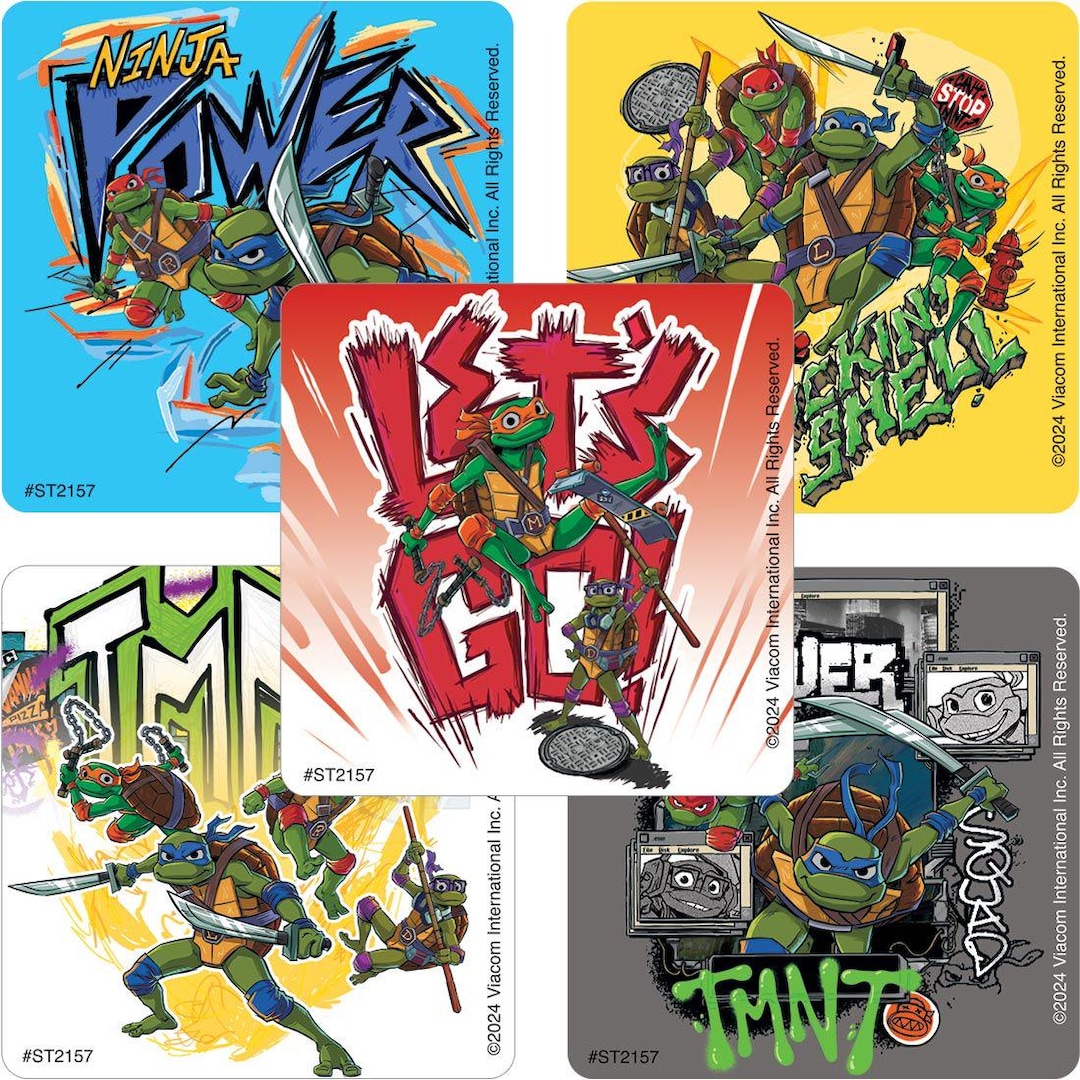 TMNT Teenage Mutant Ninja Turtles Birthday Party Supplies Decoration Favors Bundle