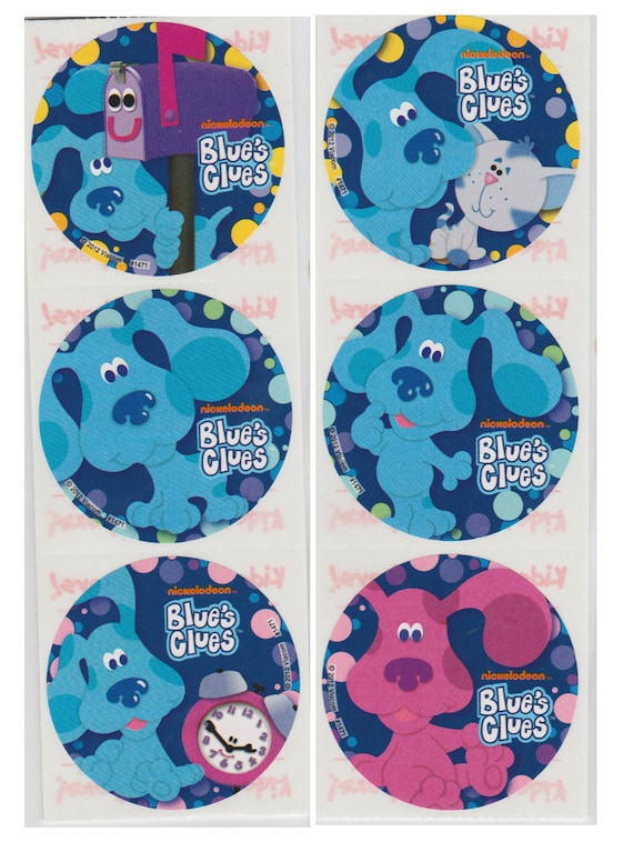 Blue’s Clues & You! Stickerbuch – Wiederverwendbare Aufkleber, Formen & Farben | Für Kinder Ab 3 Jahren