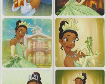 25 (Licensed) Princess and the Frog Stickers, 2.5" x 2.5" Each, Party Favors