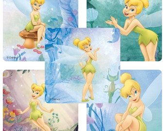 25 (Licensed) Tinkerbell Stickers, 2.5" x 2.5"