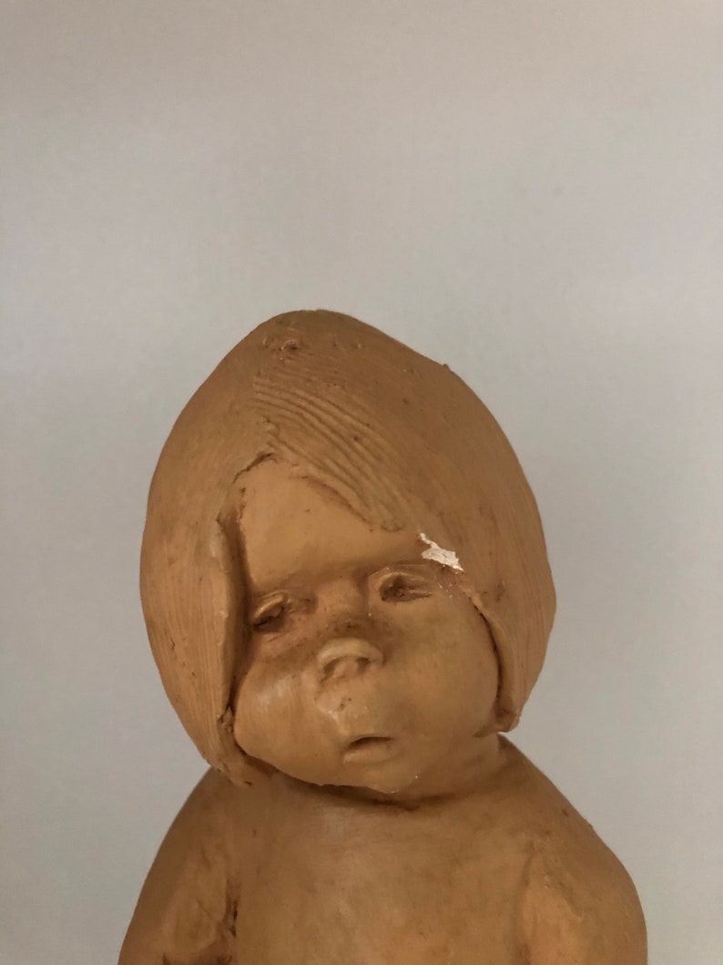 Girl With Bunny Figurine By Dave Grossman Designs