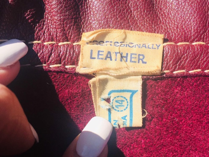 60s70s REVERSABLE LeatherSuede Jacket