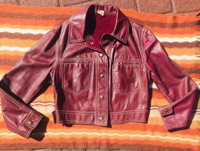 60s70s REVERSABLE LeatherSuede Jacket