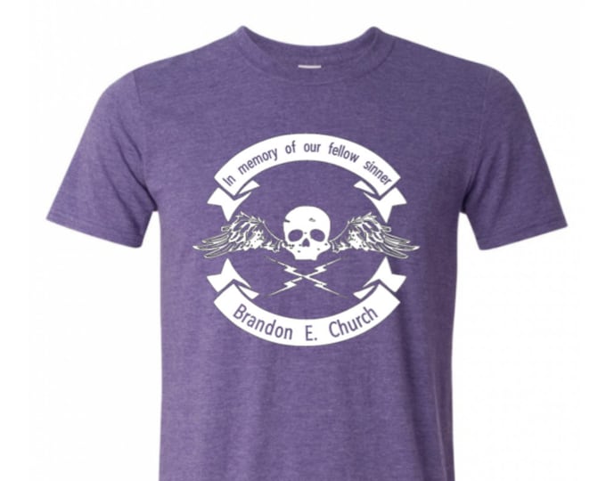 Adult Unisex Tshirt - Brandon E. Church Memorial Fundraiser