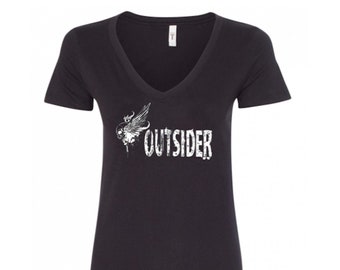 Outsider - Women's V-neck Tee