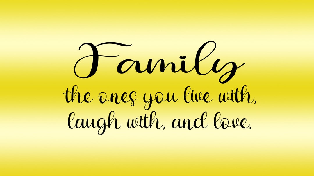 Family Wall Quote/inspirational Wall Art/vinyl Wall Decal/family Wall