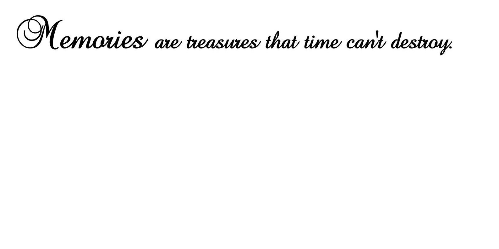 Memories are treasures wall saying/Memories wall art/Vinyl | Etsy