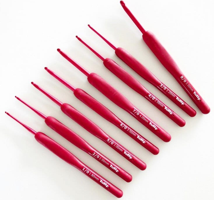 1 PieceTulip Red Crochet Needle With Free Shipping Tulip Crochet Hooks Set  Crochet Tulip Needle Knitting Needles Set Tulip Etimo