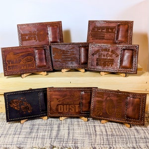 Leather Magnetic Barrel Rest – Laser Cut Shooting Accessory for Trap, Skeet & Sporting Clays