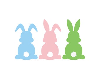 Download Easter bunny svg | Etsy