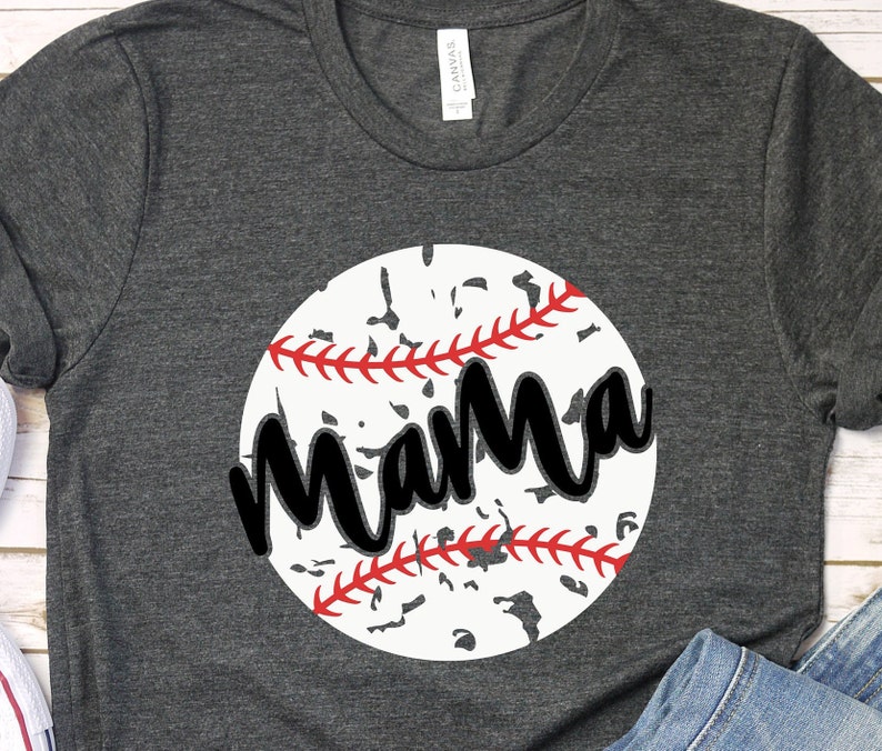 Download Free Baseball Mama Svg Baseball Mum Svg Baseball Distressed Etsy SVG Cut Files